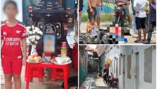 Nhói lòng cảnh đám tang không kèn trống của đôi vợ chồng tử vong khi đưa con đi khám bệnh ở TPHCM