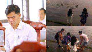 Cán bộ phường ở Bắc Ninh lao xuống hồ cứu cô gái lúc 5 giờ sáng, nạn nhân vừa lên bờ đã tuyên bố sốc