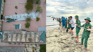 Hà Tĩnh tan hoang sau giông lốc: 58 tàu chìm, hàng trăm nhà tốc mái, 2 người mất tích bí ẩn