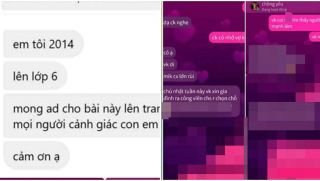 Đoạn tin nhắn chấn động được cho là của bé gái sinh năm 2014 với ‘chồng yêu’ khiến nhiều người sốc nặng