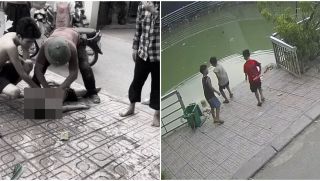 Xót xa 2 cháu bé đuối nước tử vong khi nhảy xuống hồ gần khu dân cư vớt bóng là 2 anh em ruột