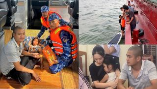 Hai bố con trôi dạt 13 tiếng trên biển ăn uống gì để sống? Cô bé 6 tuổi bình tĩnh hơn cả người lớn