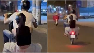 Nam thanh niên 19 tuổi nhận ‘cái kết đắng’ khi chở bạn gái rồi ‘bốc đầu’ xe ra oai trên phố