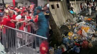 Hỗn loạn tại buổi tổng hợp luyện diễu binh: Công an Hà Nội cảnh báo hình phạt với hành vi vượt rào, xô đẩy