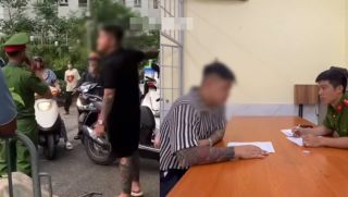 Thái độ khác lạ của kẻ thách thức lực lượng chức năng ở chốt bảo vệ A80 khi làm việc với công an
