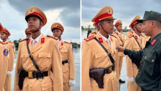 Nhận tin mẹ qua đời, chiến sĩ Công an nén nỗi đau tiếp tục thực hiện nhiệm vụ A80 nén nỗi đau ở lại