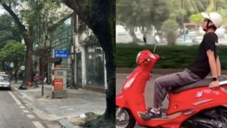 Công an vào cuộc xác minh danh tính người đàn ông liều lĩnh thả 2 tay lái xe máy giữa phố Nha Trang