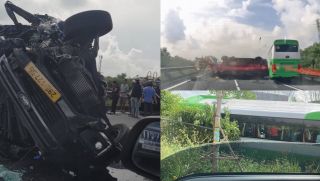 Clip ghi lại toàn cảnh vụ tai nạn liên hoàn cao tốc Pháp Vân – Cầu Giẽ, cập nhật con số thương vong