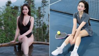 Hot girl pickleball thả dáng với bikini nóng bỏng mắt, phản ứng của fan nam gây ngỡ ngàng