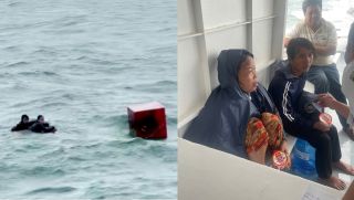 Chìm tàu đánh cá ở An Giang, phép màu xuất hiện với 4 người dân sau nhiều giờ trôi dạt trên biển