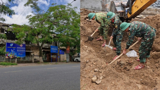 Quảng Trị: Trong lúc tu bổ di tích Trường Bồ Đề, bất ngờ phát hiện 2 hài cốt liệt sỹ cùng nhiều di vật quý