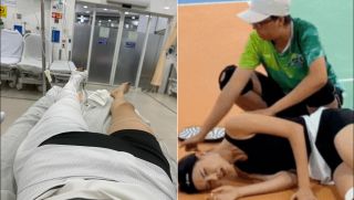 Siêu mẫu Kỳ Hân lộ vết sẹo dài khó tin sau tai nạn kinh hoàng trên sân Pickleball