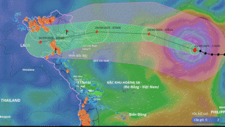 Dự báo từ 25/9 bão Ragasa sẽ ảnh hưởng trực tiếp đến Bắc Bộ: Hà Nội mưa rất to, có nguy cơ ngập úng