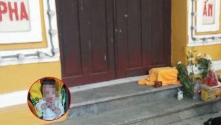 Hải Phòng: Bé trai 5 tháng tuổi bị bỏ rơi trước cổng chùa, hé lộ nội dung trong tờ giấy đính kèm