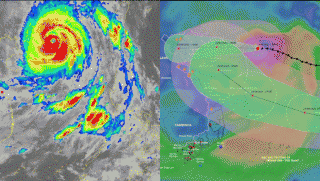 Tin mới nhất về bão số 10 Bualoi: Bão chồng bão, dự báo hướng về miền Bắc hoặc Bắc Trung Bộ nước ta