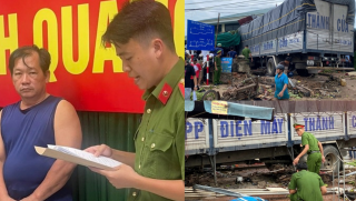 Tài xế xe tải lao vào chợ chuối Quảng Trị phát hiện mất phanh 5 tiếng trước nhưng cách xử lý khó tin