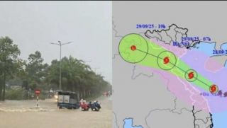 Diễn biến mới nhất của bão số 10 Bualoi: Huế bắt đầu mưa lớn, gió giật mạnh
