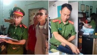 Công an khám xét khẩn cấp nhà của người đứng sau vụ dựng hình tượng anh hùng để kêu gọi từ thiện ở Điện Biên