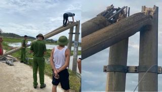 Điện lực Hà Tĩnh phản hồi vụ cột điện bê tông gãy đổ lộ chi tiết gây tranh cãi, công an vào cuộc