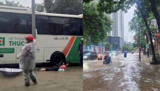 EVN phản hồi nóng trước vụ người đi đường bất ngờ bị điện giật giữa đoạn ngập nước ở Hà Nội