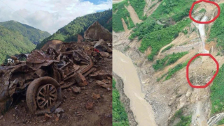 Tình hình tìm kiếm nạn nhân mất tích 1 tuần trong vụ xe bán tải bị vùi lấp ở Lào Cai: Hiện trường tan hoang