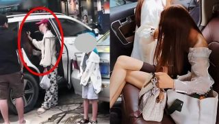 Clip doanh nhân ngoại tình hot girl 2k2 bị vợ bắt gian giữa đường, thái độ người chồng gây phẫn nộ