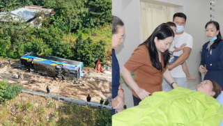 Vụ lật xe khách ở Lào Cai: Tình hình sức khoẻ mới nhất của 21 nạn nhân sau tai nạn kinh hoàng
