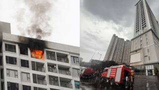 Hiện trường cháy căn hộ chung cư RiverGate TP.HCM, ghi nhận những thiệt hại ban đầu?