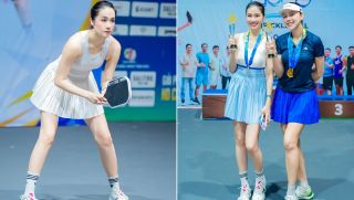 'Người đẹp châu Á' gây chấn động làng pickleball Việt Nam, vô địch 2 giải sau vài tháng nhập môn