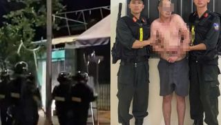 Khống chế người đàn ông đập phá, dùng hung khí tấn công cán bộ Công an bị thương ở Bắc Ninh