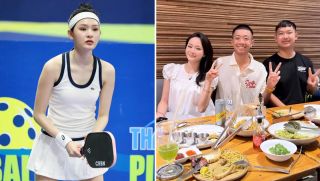 Hiền Hồ bất ngờ xuất hiện cùng Quang Dương, hé lộ mối quan hệ đặc biệt với thần đồng pickleball