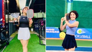 Bén duyên với pickleball ở tuổi U50, HLV Kim Oanh khiến chị em ghen tỵ với vẻ đẹp không tì vết