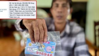 Vé số rách trúng độc đắc ở Quảng Ngãi: Lý do chủ nhân vẫn được trả thưởng hơn 1,8 tỉ đồng