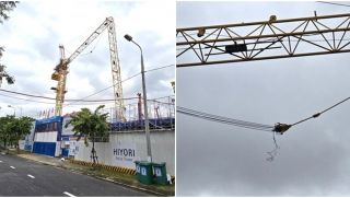 Đà Nẵng: Đang làm việc, nam công nhân bị tháp cẩu công trình đập vào người tử vong