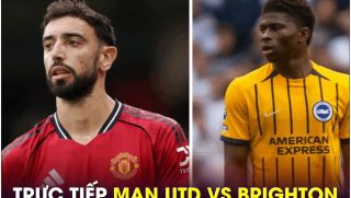 Trực tiếp bóng đá MU vs Brighton, 23h30 ngày 25/10 - Link xem trực tiếp bóng đá Ngoại hạng Anh K+ HD