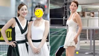 Chi Pu mồ hôi nhễ nhại trên sân pickleball vẫn thu hút, khoe 3 vòng cực bốc chiếm trọn spotlight