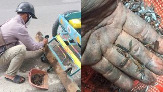 CSGT cảnh báo vấn nạn 'đinh tặc' tái diễn nhiều lần trên nhiều tuyến đường: Phát hiện báo cho ai?