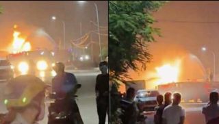 Camera ghi lại cảnh xe bồn nổ như bom ở Hưng Yên: Nhân chứng kể lại cảnh tượng ám ảnh, tình hình hiện tại của tài xế