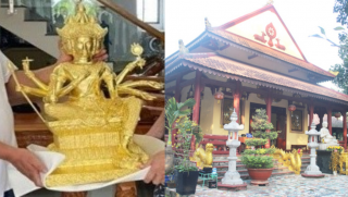 Biên Hòa: Danh tính nhóm đối tượng trộm tượng tại chùa Tam Phước
