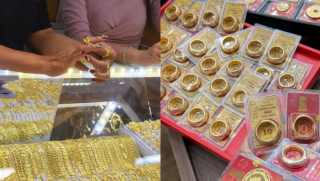 Giá vàng chốt phiên ngày 1/11: Bất ngờ giảm giữa ‘cơn sóng’ toàn cầu, vàng SJC vẫn neo đỉnh khiến nhà đầu tư hoang mang?