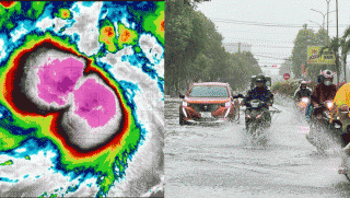 Tin khẩn cấp về bão số 13 Kalmaegi: Cơn cuồng phong sẽ quét qua các xã phường này từ chiều tối 6/11?