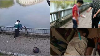 Xôn xao tài khoản được cho là bố của nam sinh lớp 8 bị bạn hất xuống hồ tiết lộ tình hình hiện tại của con