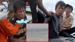 Phép màu đến với người đàn ông lao xuống biển cứu người giữa tâm bão, hé lộ tình trạng khi tìm thấy
