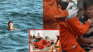 Vụ 3 người trôi dạt 48h trên biển: Tình hình sức khỏe hiện tại? Có nạn nhân bị cá rỉa vào da thịt?