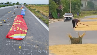 Khởi tố người phụ nữ chặn gạch đá phơi thóc gây TNGT khiến 1 người tử vong: Đối diện hình phạt nghiêm khắc