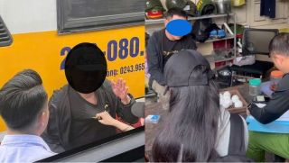 Kẻ sàm sỡ bị thiếu nữ khống chế ở bến xe Mỹ Đình cúi đầu nhận lỗi nhưng vẫn phải nhận cái kết đắng