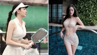 Nhan sắc chiếm trọn spotlight của 'đệ nhất mỹ nhân pickleball': Điểm 10 từ trong sân đến ngoài đời