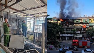 Hà Nội: Hiện trường cháy nhà tập thể A2 Phạm Ngọc Thạch, cư dân kể lại khoảnh khắc ám ảnh