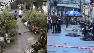 Camera ghi lại diễn biến vụ hỗn chiến tại khu trọ TP.HCM khiến 2 cậu cháu thương vong: Cảnh sát truy tìm nhóm gây án