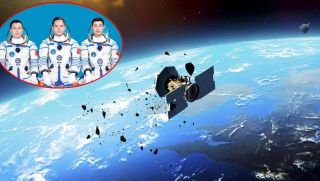 Báo động đỏ ngoài quỹ đạo: Rác vũ trụ ‘bao vây’ khiến phi hành gia mắc kẹt, chưa thể về Trái Đất